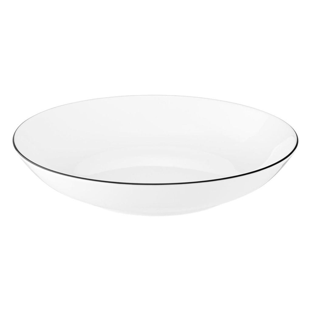 Seltmann Weiden Suppenteller rund 21 cm Lido Black Line Productafbeelding 