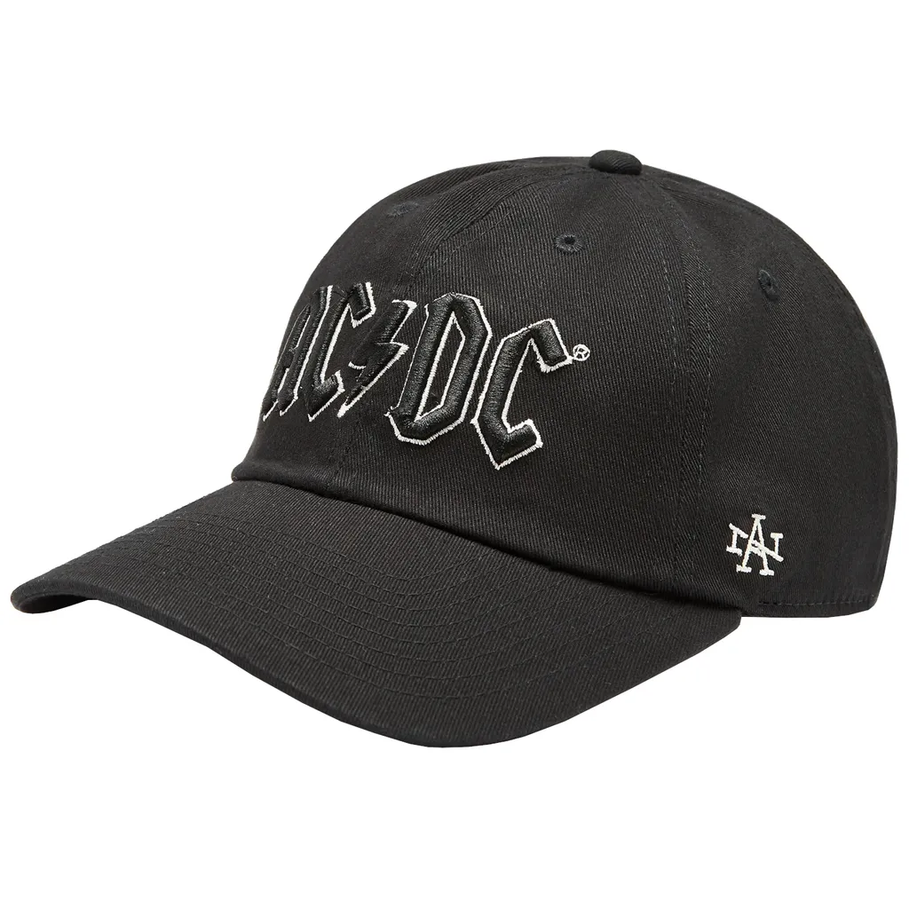 Casquette AC/DC American Needle Noire Confortable pour Toutes Tailles