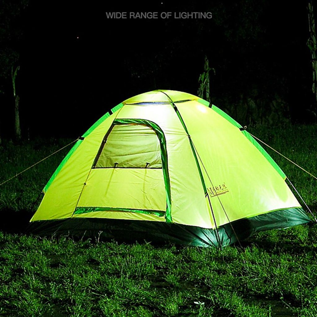 Nachtlampe LED Draussen hell Licht wiederaufladbare Super Laterne Camping Zelt 
