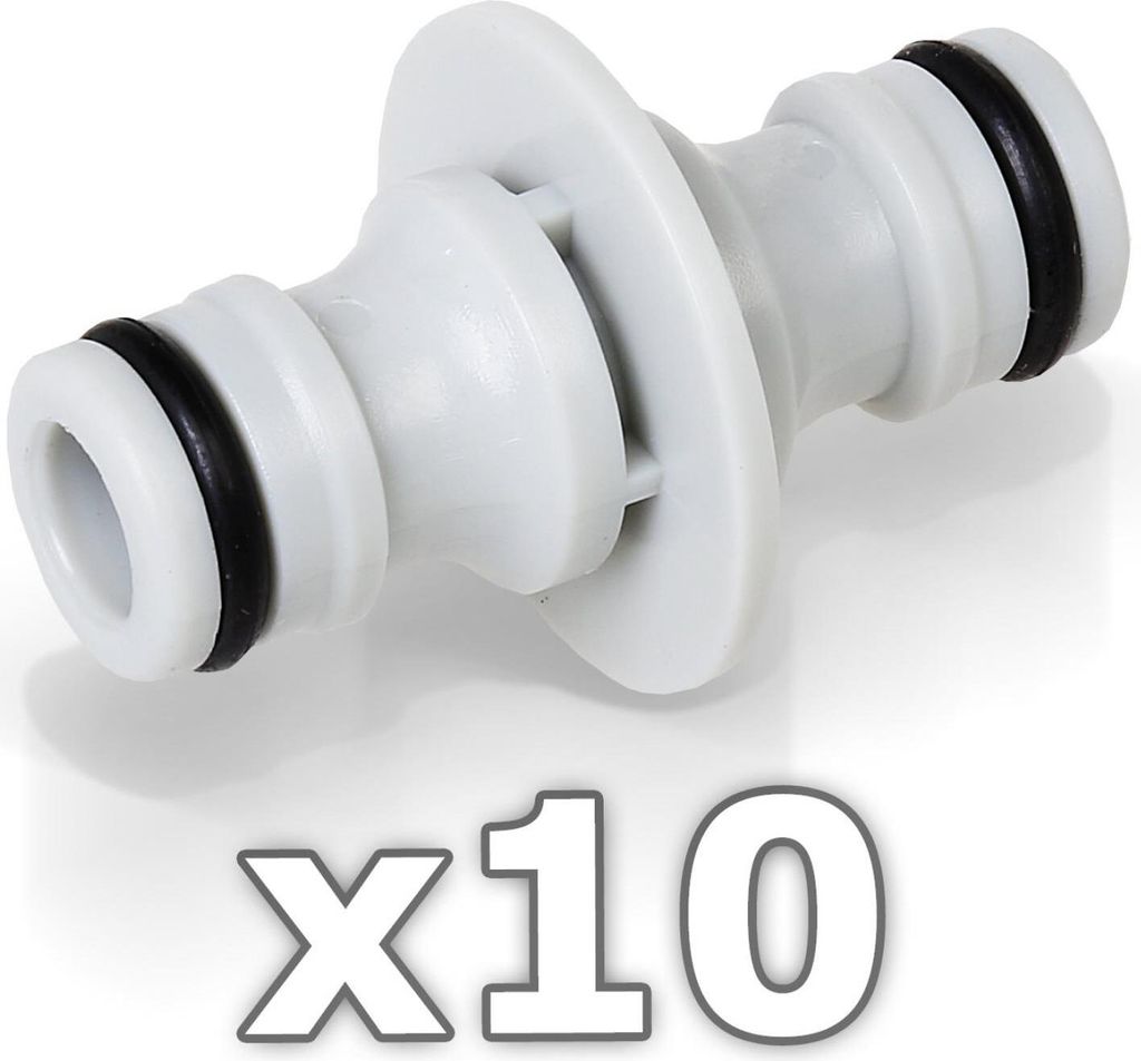 10 x 2-Wege-Schlauchkupplung - RED LINE - Produktbild 