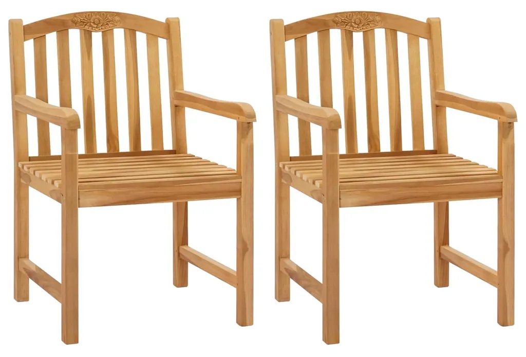 Tabouret en Forme de Rose en Bois Sculpté Main Couleur Naturelle x2