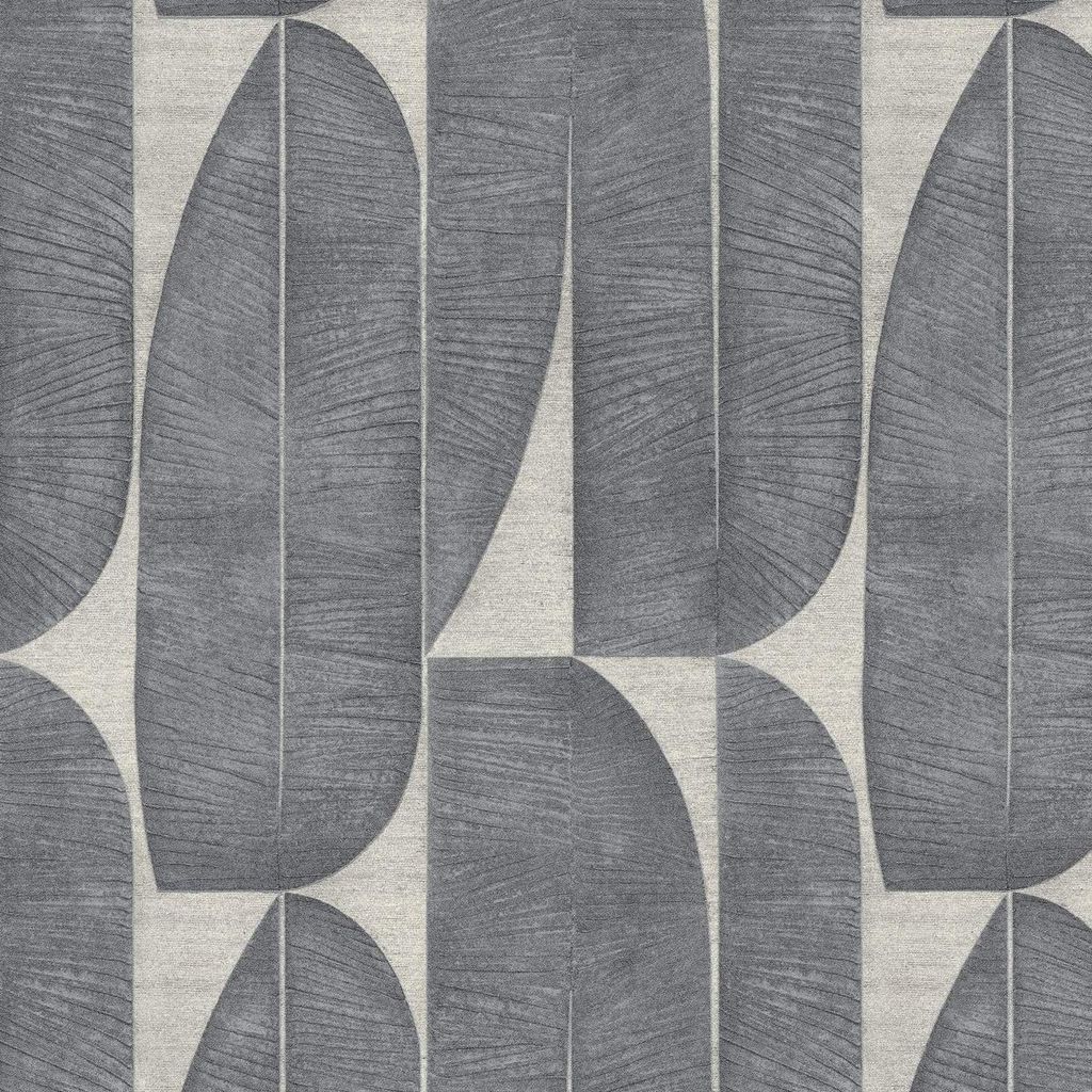 Tapete Camilla Dschungel M1-No.11183 Vlies Beige Schwarz Tadessi 10.05 m x 0.53 m