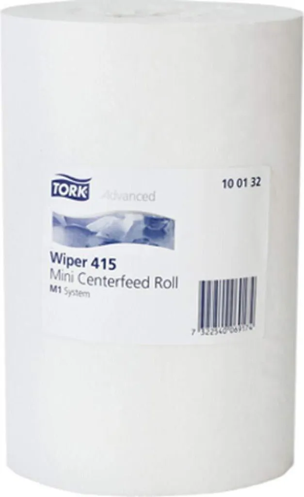 Tork 101221 Rouleau de nettoyage polyvalent 2 plis blanc 75m - Fort