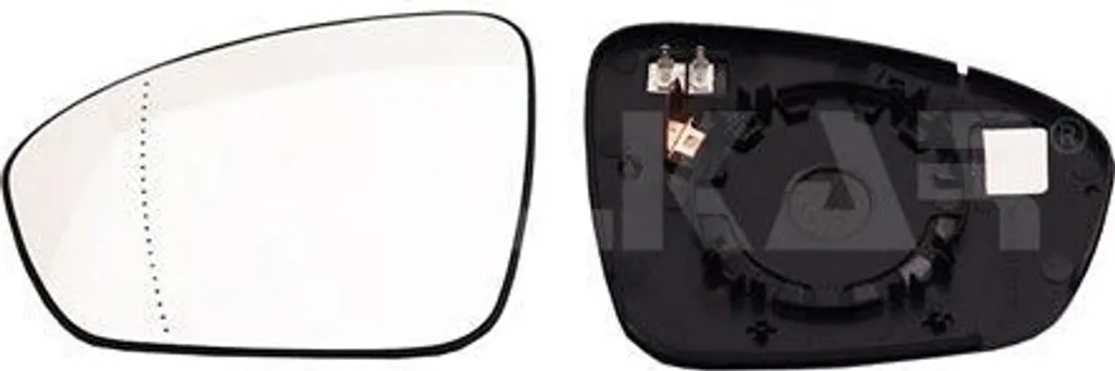 Miroir de rétroviseur extérieur droit pour Clio 5 et Megane 4 - Qualité OE