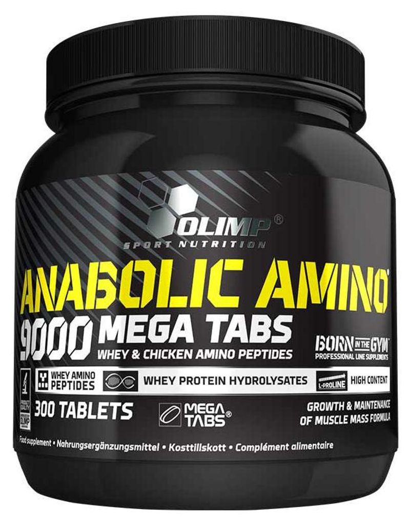 Anabolic Amino 9000 Mega Tabs (300 Tabs) Image du produit 