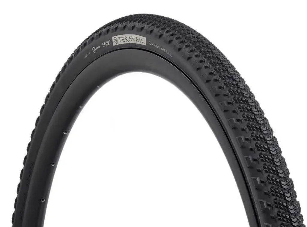 Pneu Gravel Teravail Cannonball Light And Supple 700x35 Tubeless Noir