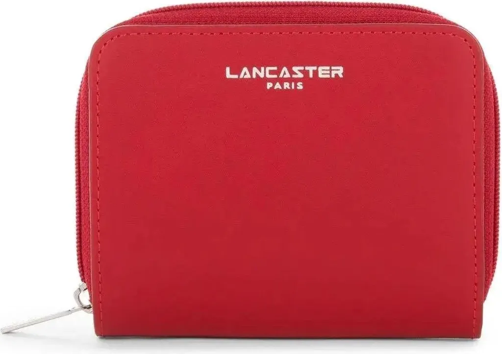 Petit Portefeuille Rouge Lancaster Smooth : Pratique pour Sac à Main