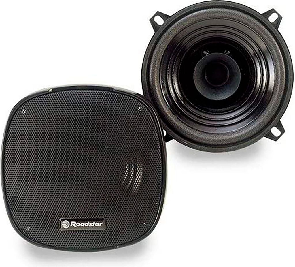 Roadstar PS1315 Auto-Lautsprecher 13cm, Koaxial, 2-Wege Audio, 2 Lautsprecher, PMPO 50W Schwarz