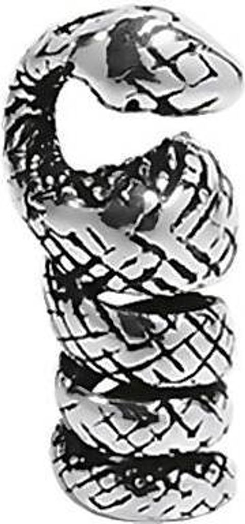 925 Sterling Silber Keltische Gothic Bartschmuck Haarperle Anaki Schlange 7128