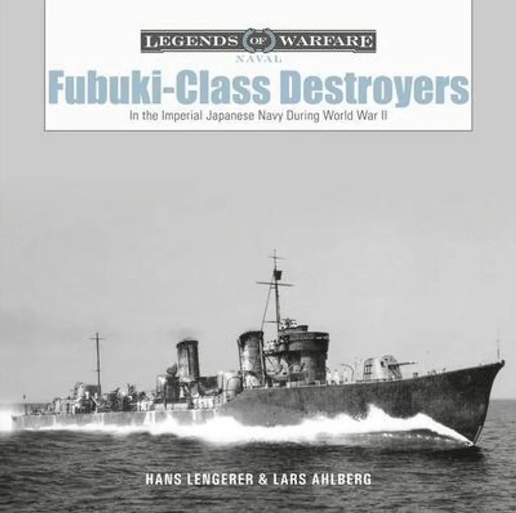 Maquette de bateau militaire Fubuki-Class Destroyers à monter soi-même