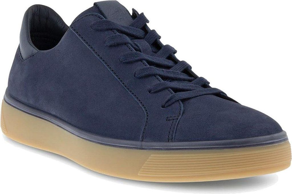 Ecco street tray m Schnürer blau in Gr. 40