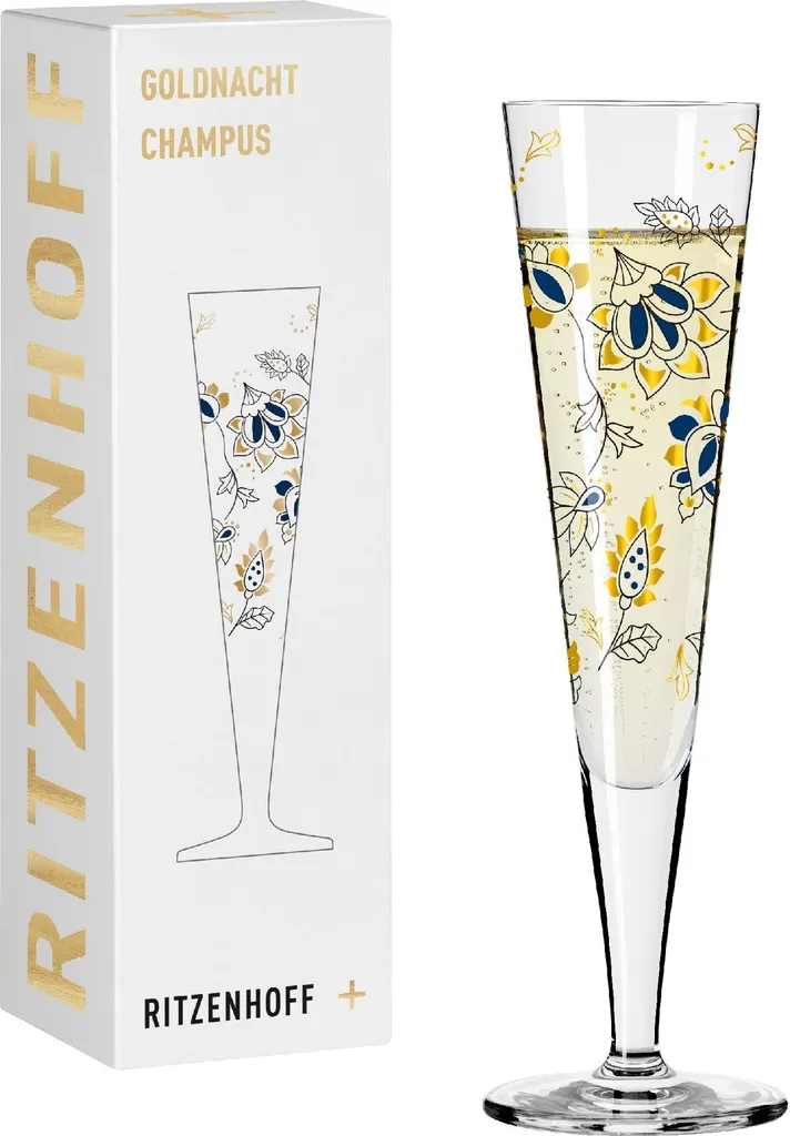 Calice Oro Ritzenhoff Goldnacht 44 - Il Lusso del Cristallo Tedesco