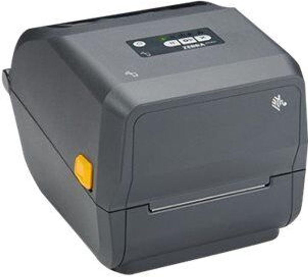 Zebra ZD421T, Wärmeübertragung, 300 x 300 DPI, 102 mm/sek, Verkabelt & Kabellos, Grau