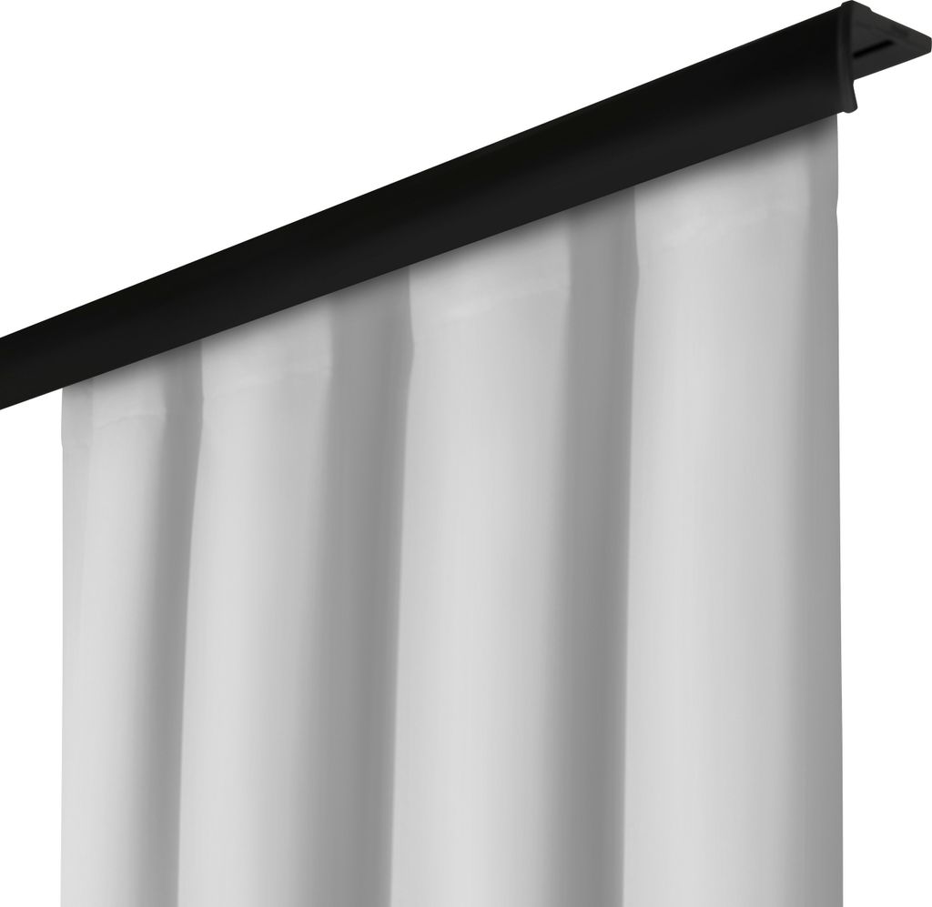 Záclony na pásce 140x250 cm 2 ks bílé závěsy do obývacího Obrázek produktu 3