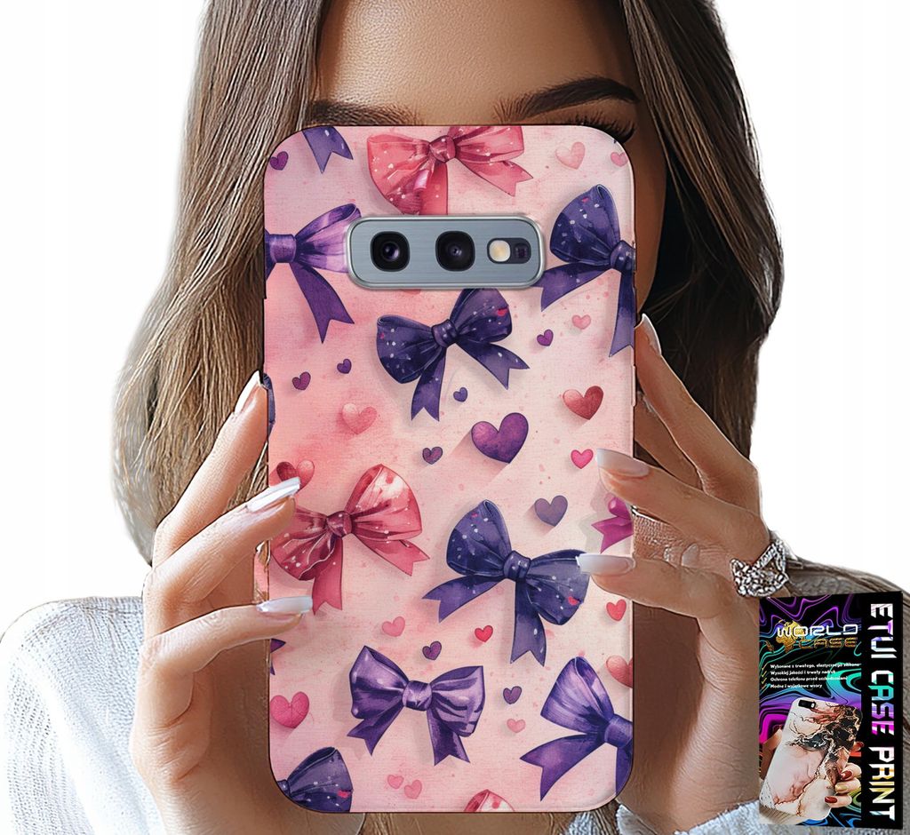 Hülle Für Samsung Galaxy S10E - Bunte Bänder + Folie