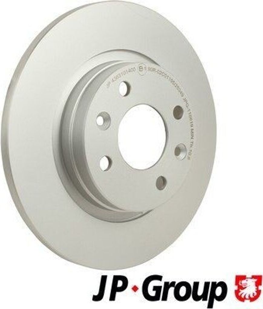 JP GROUP 4363101400 - OE 6001547683 Bremsscheibe, Vorderachse für Fortwo (453), Forfour (453), Logan, Sandero, Fortwo Cabriolet (453), Twingo I (C...