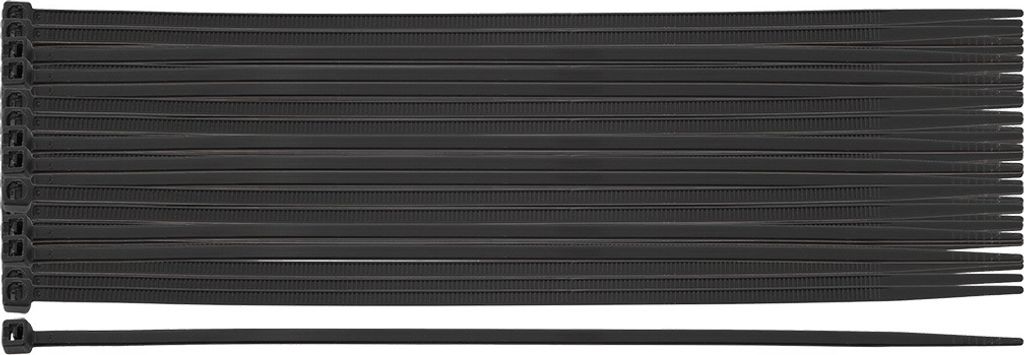 NEO TOOLS Fascette in nylon nero Set di 100 fascette 150 mm Immagine del prodotto 