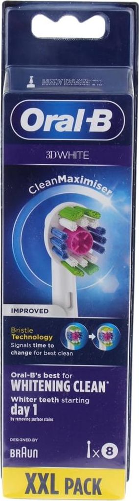 Oral-B 3D White 80339420, 8 Stück(e), Weiß, Deutschland, Produktbild 