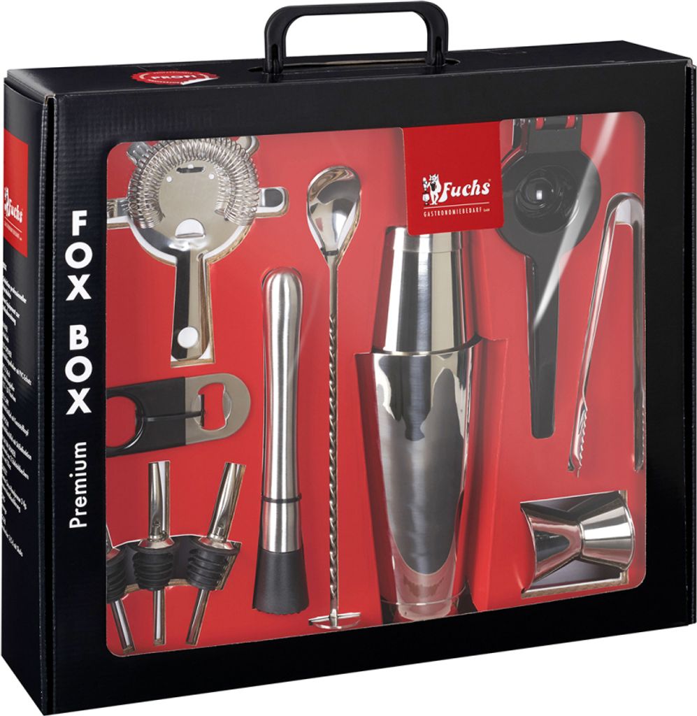 Cocktail-Set - Fox Box, 12tlg.