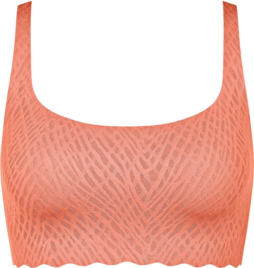 sloggi Damen Bustier ZERO Feel Bliss Top - LOVELY APRICOT - Größe XS