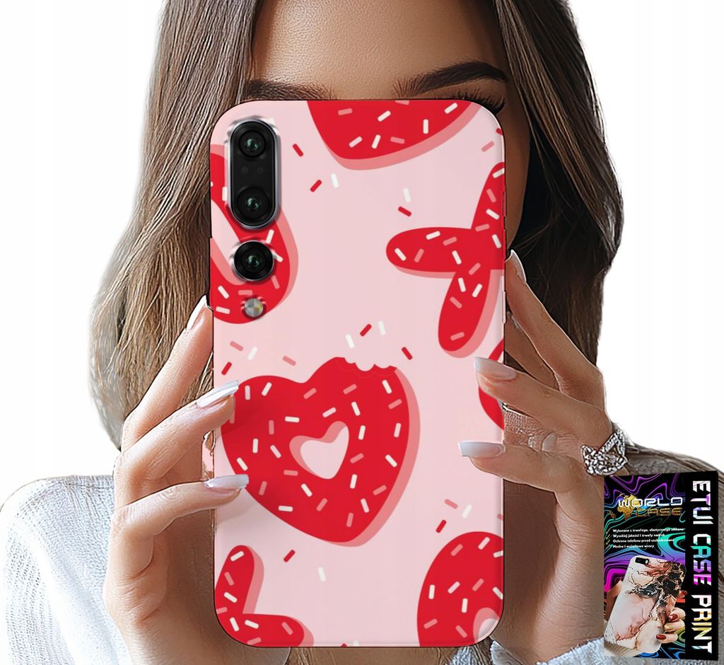 Hülle Für Huawei P20 Plus - Feminine, Modische Designs Xoxo Heart + Film