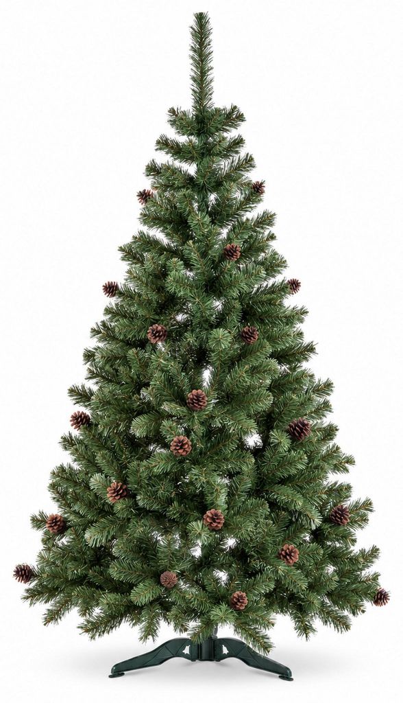 Aga Albero di Natale Abete con pigne 220 cm Immagine del prodotto 