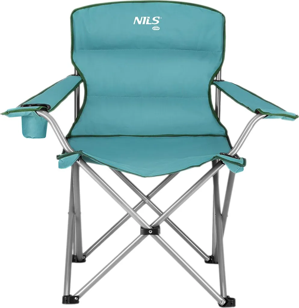 Chaise pliante NILS Camp NC3079 vert - Fauteuil de camping résistant - 11