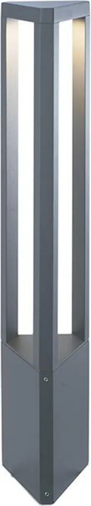 Éclairage d'allée LED 8W IP65 gris foncé pour sécuriser vos extérieurs