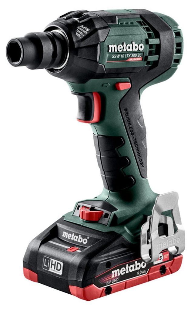 Akumulatorowa wkrętarka udarowa Metabo SSW 18 LTX 300 BL Zdjęcie produktu 