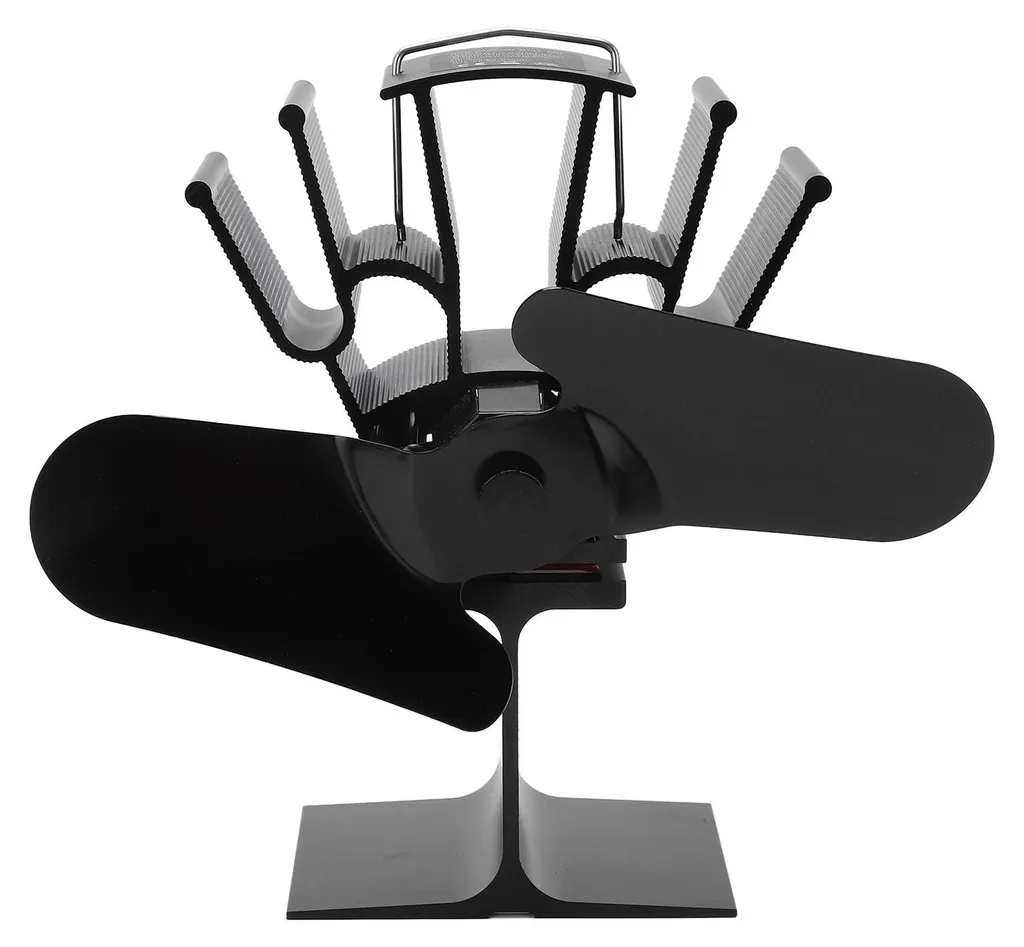 Ventilateur de cheminée à bois thermique 2 pales 1200 tr/min silencieux