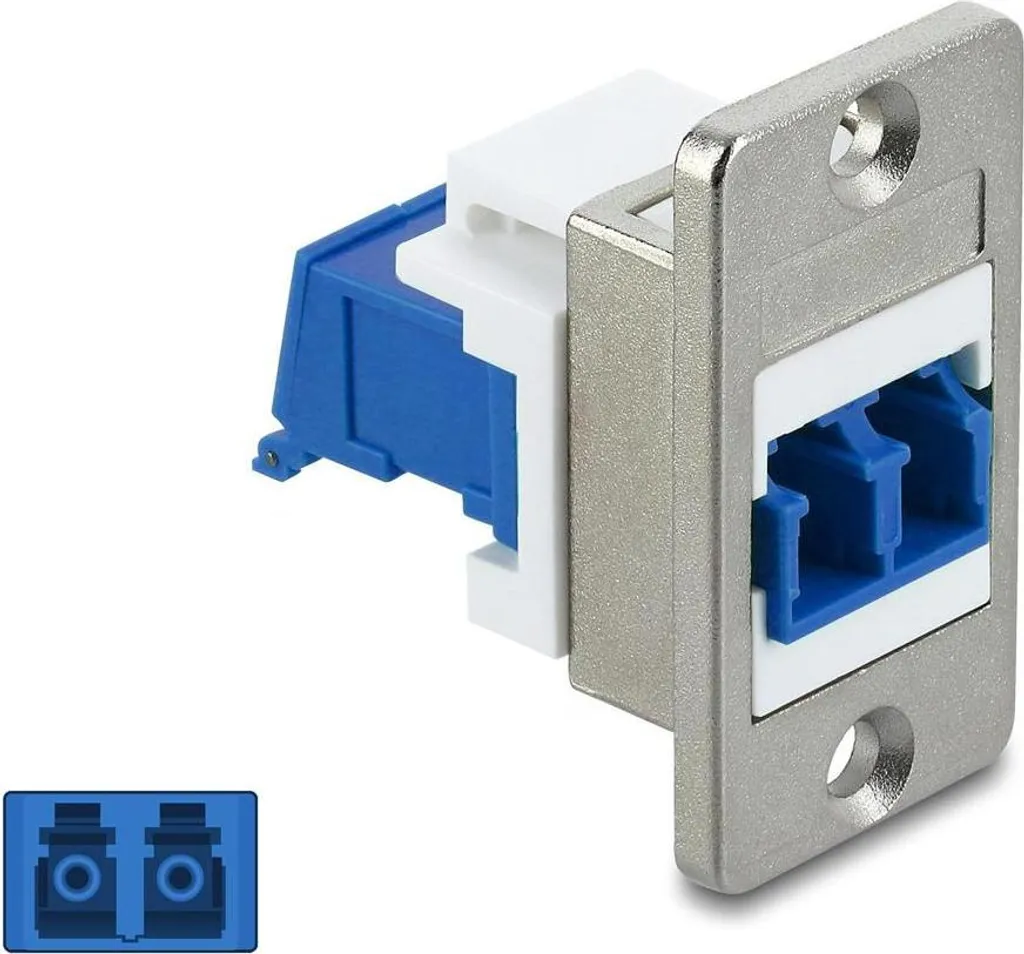 Raccord LC Duplex pour Réparer et Connecter vos Fibres sur Panneau Fixe