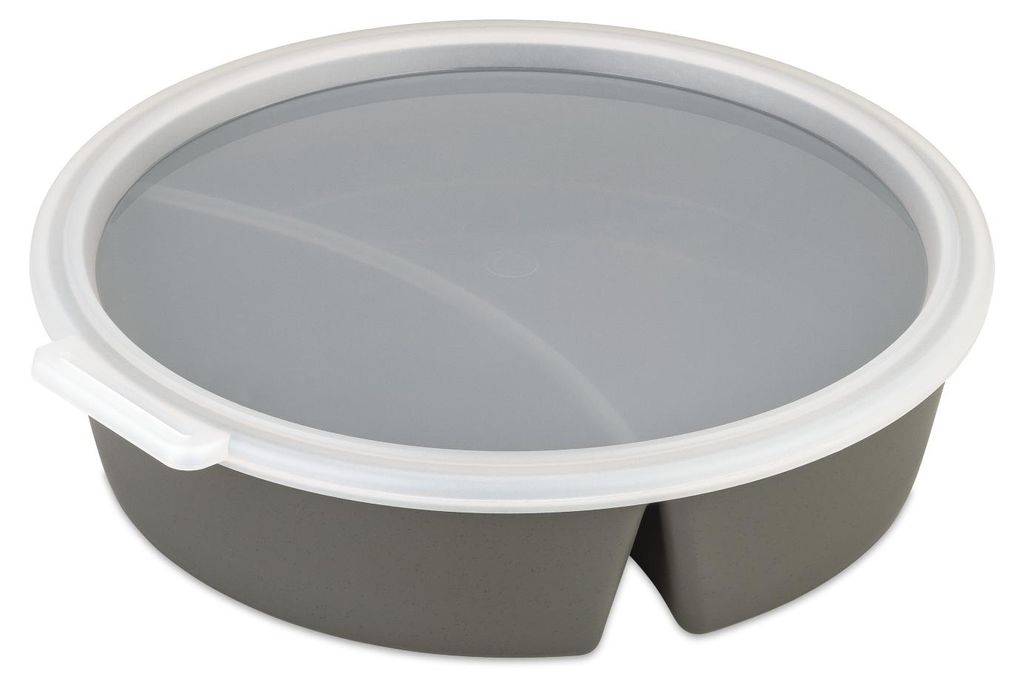 koziol Menüschale MOVE MENU 8136800 Deckel 1,1l ash grey Produktbild 