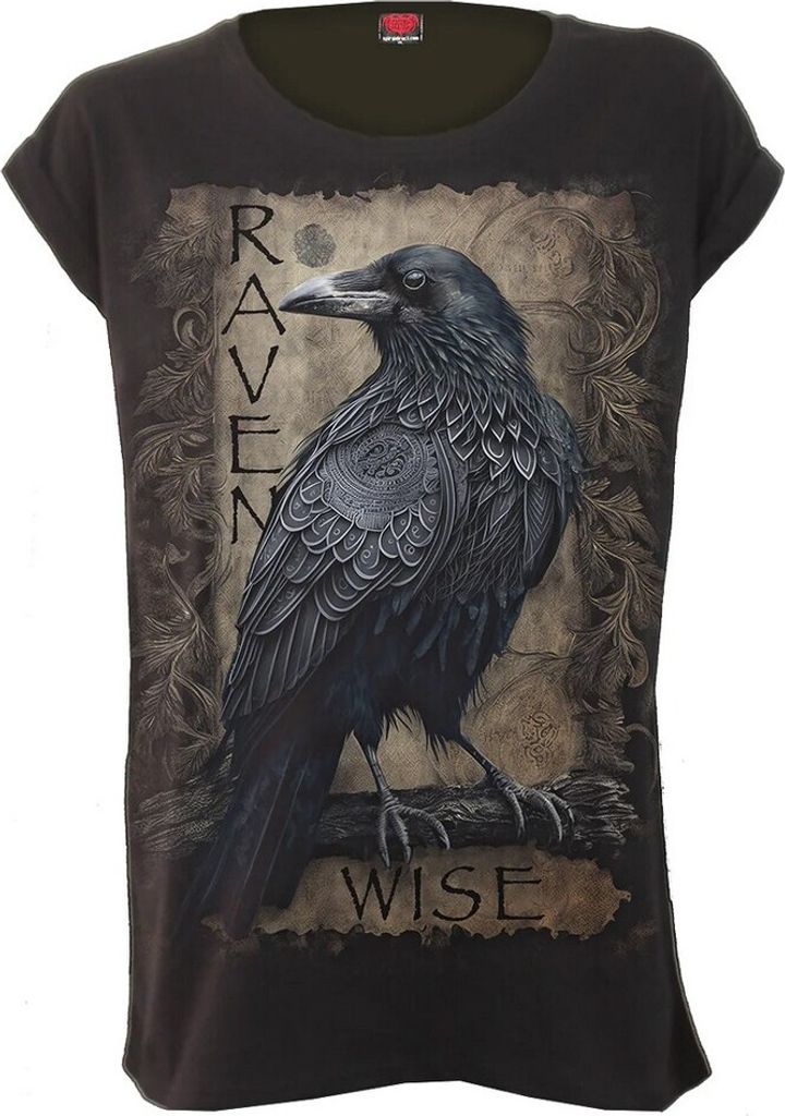 Spiral Direct - Dámsky top s krátkym rukávom "Raven Wise" Obrázok produktu 1