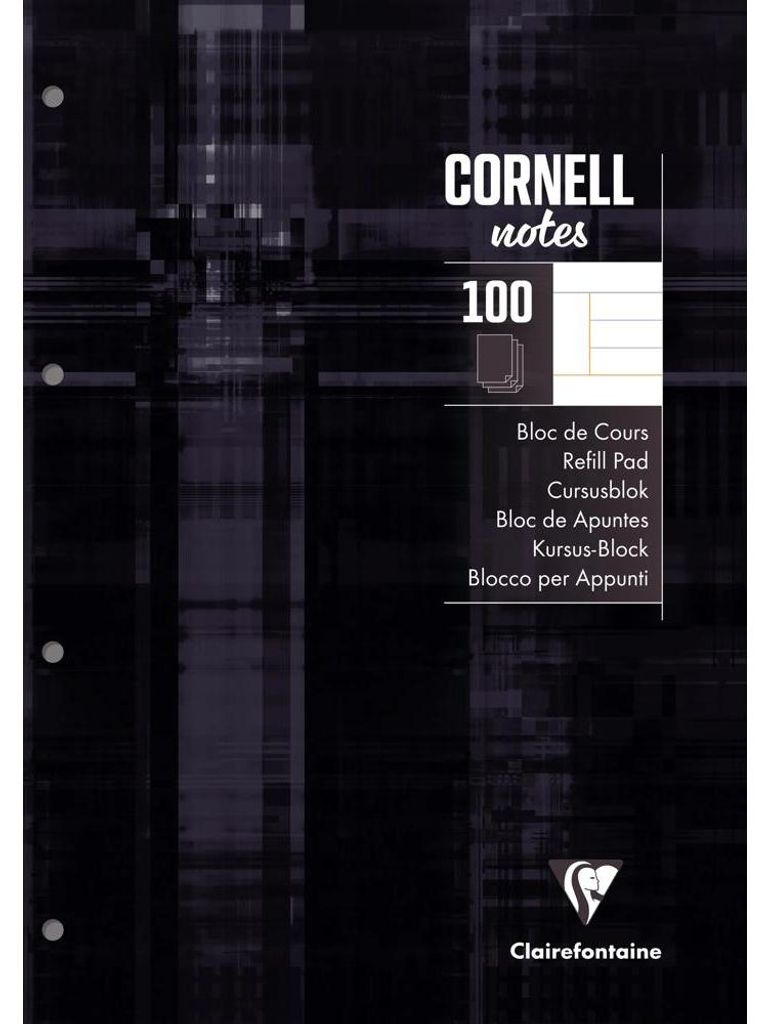 Cornell Kursblock A4 100Bl lin