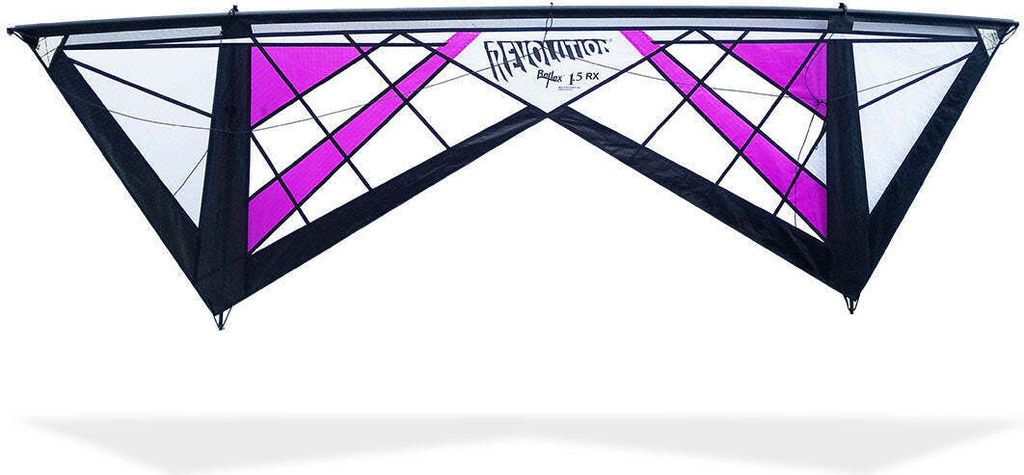 Lenkdrachen Revolution 1.5 Reflex RX Spider Web (vented) purple VSRV00224 Lila 236 x 79 cm