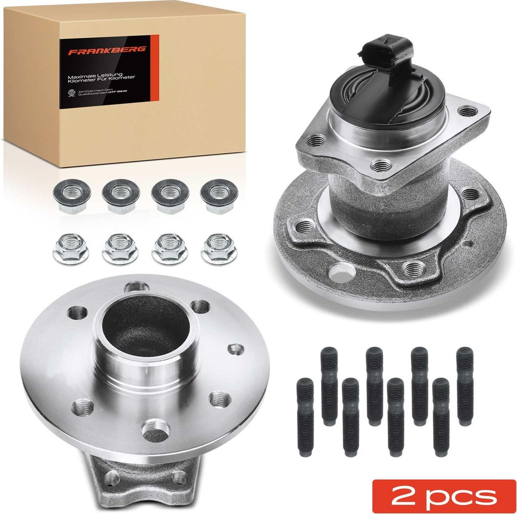Frankberg 2x Radnabe Radlagersatz Hinten für Opel Astra H Caravan GTC Kasten/Kombi Stufenheck Twintop