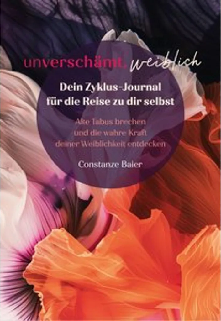 Journal de cycle menstruel et carnet d'introspection pour femmes actives