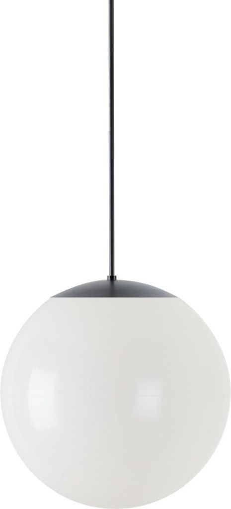OSMONT ISI64338 ISIS S3 PM HP Hängeleuchte aus Kunststoff, schwarz/weiß, Schutzart IP40, 3000 K, 52 W LED, DALI