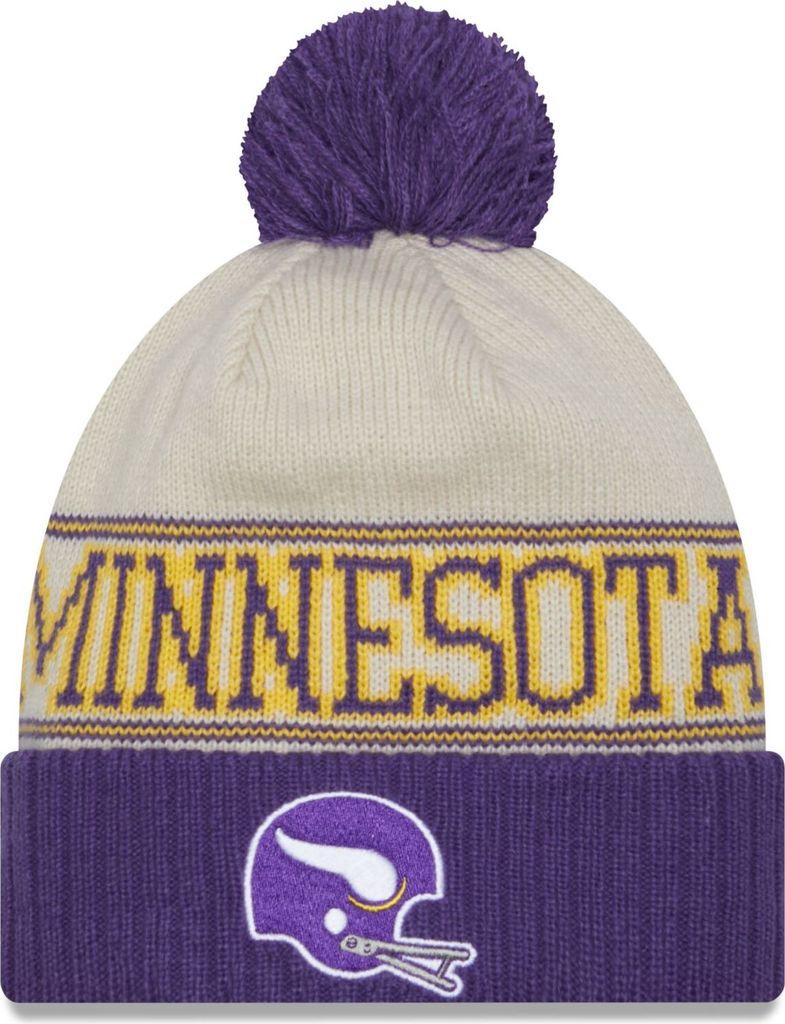 New Era NFL SIDELINE HISTORIC Winter Mütze Minnesota Vikings