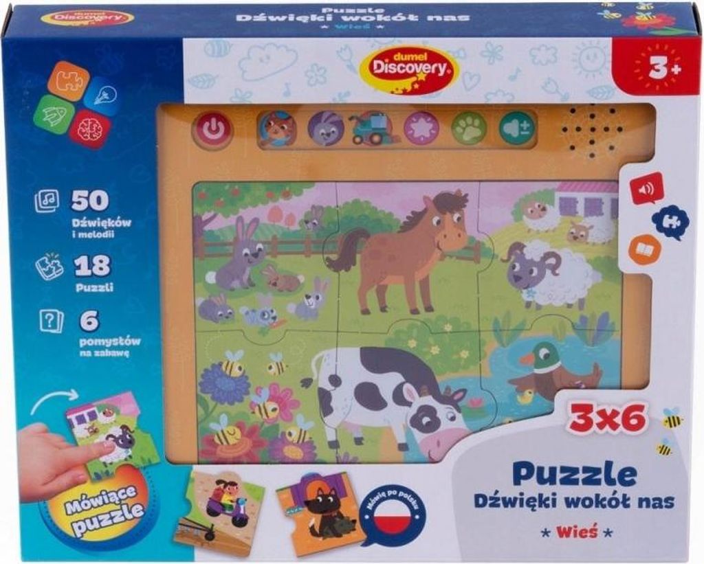 Natur-Puzzle – Geräusche des Landes: Entspannende Momente mit der Melodie der Natur im Hintergrund 82726