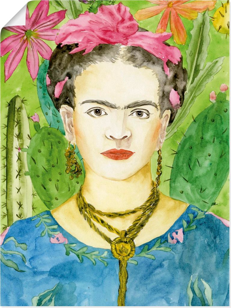 ARTland Poster Frida Kahlo II Größe: 45x60 cm