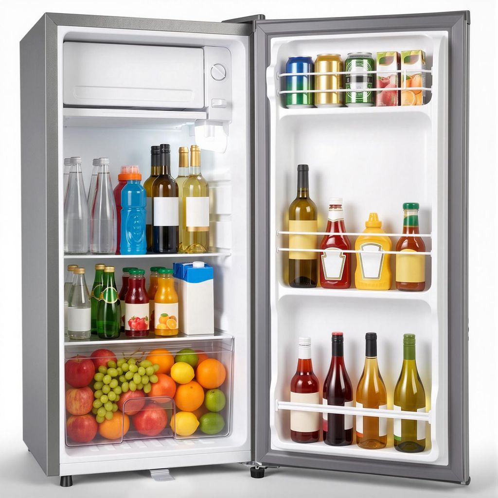 Kühlschrank mit Gefrierfach 73L, Produktbild 