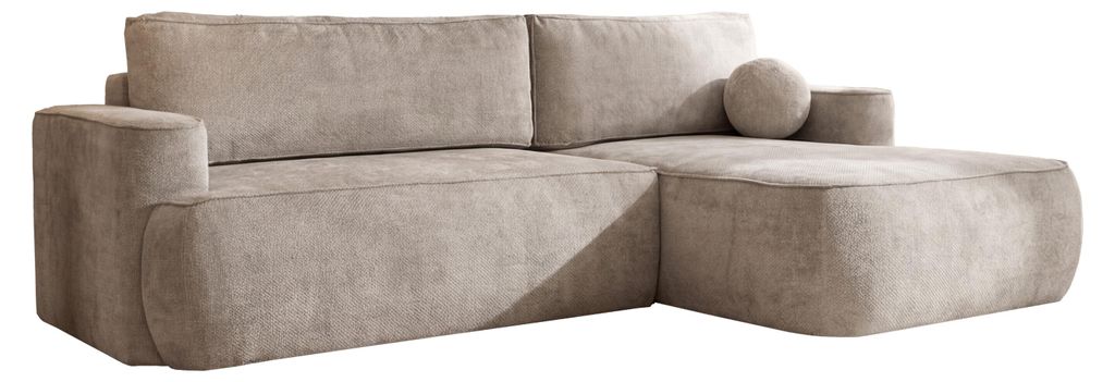 Ecksofa Moon, für das Wohnzimmer, mit Schlaffunktion, Flow, Produktbild 