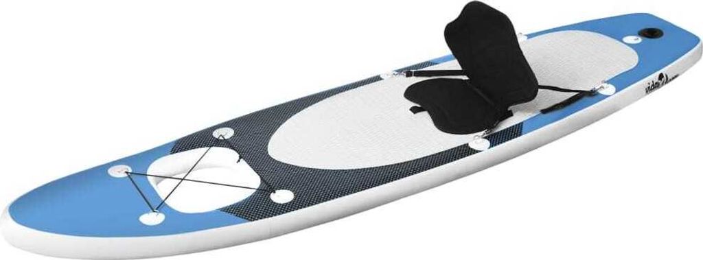 vidaXL SUP Board Set gonfiabile blu navy 330x76x10 cm Immagine del prodotto 