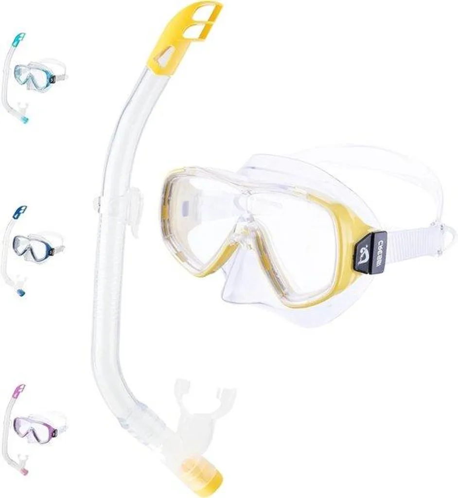 Masque de plongée avec tuba pour enfant de 7 à 13 ans - Vacances Mer