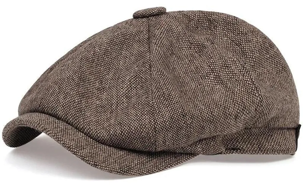 Chapeau Newsboy marron ajustable - Finis les chapeaux trop serrés ou lourds
