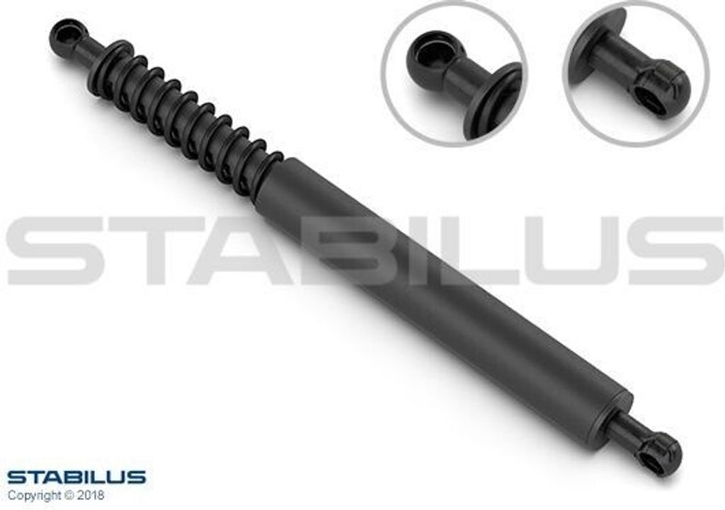 STABILUS 008050 - OE 211 980 11 64 Heckklappendämpfer für E-Klasse (S211), E-Klasse (VF211)