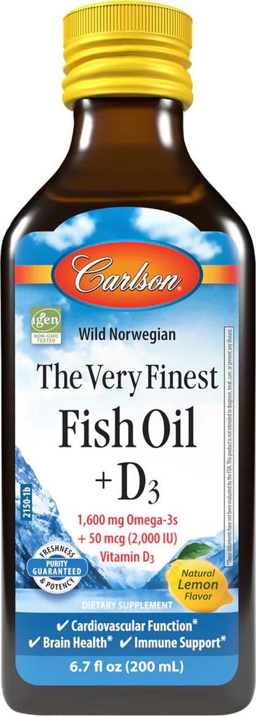 Carlson Labs Integratore alimentare L'olio di pesce Immagine del prodotto 
