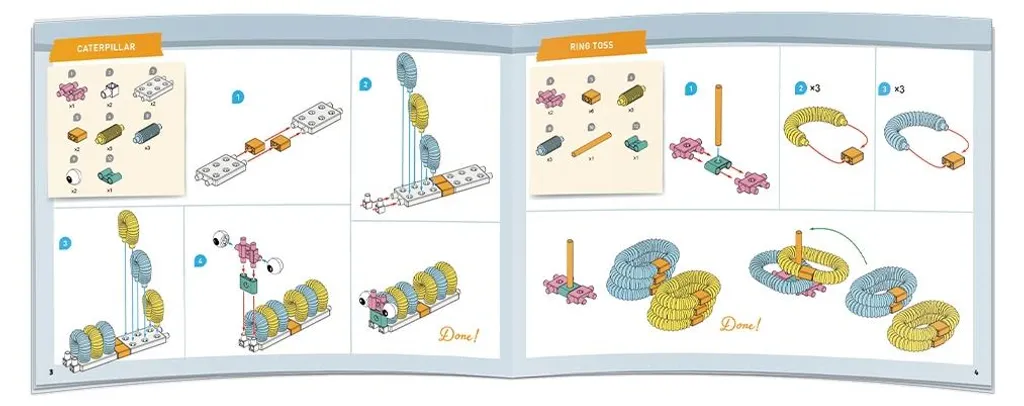 Kit STEM Genius Toy avec tubes souples et connecteurs pour constructions - 4
