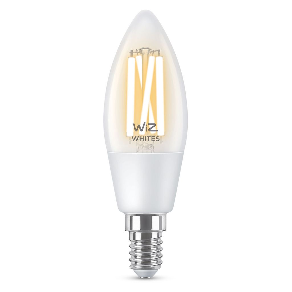 WiZ G3 Whites Filament C35 E14 Clear Produktbild 